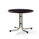 Table de jardin boulevard ronde pliante 2 personnes pieds Tulipe plateau Mecalit-pro - Sieger