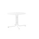 Table de jardin ronde pliante 3 personnes pieds Tulipe plateau Mecalit-pro - Sieger