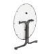 Table de jardin ronde pliante 3 personnes pieds Tulipe plateau Mecalit-pro - Sieger