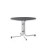Table de jardin ronde pliante 3 personnes pieds Tulipe plateau Mecalit-pro - Sieger