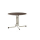 Table de jardin ronde pliante 3 personnes pieds Tulipe plateau Mecalit-pro - Sieger