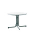 Table de jardin ronde pliante 3 personnes pieds Tulipe plateau Mecalit-pro - Sieger