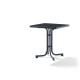 Table de jardin carrée pliante 2 personnes pieds Tulipe plateau Mecalit-pro - Sieger