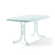 Table de jardin rectangulaire pliante 4 personnes pieds Tulipe plateau Mecalit-pro - Sieger