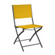Ensemble table pliante et chaises pliantes en aluminium et textilène 4 personnes - Lorita/Dream - Alizé