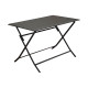 Ensemble table pliante et chaises pliantes en aluminium et textilène 4 personnes - Lorita/Dream - Alizé