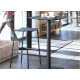 Ensemble table et tabourets empilables en aluminium 2 personnes - Perfect - ProLoisirs