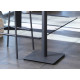 Ensemble table et tabourets empilables en aluminium 2 personnes - Perfect - ProLoisirs