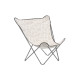 Grand fauteuil de jardin pliant POP UP XL imprimé Lafuma Mobilier