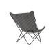 Grand fauteuil de jardin pliant POP UP XL imprimé Lafuma Mobilier