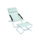 Bain de soleil pliant multi-positions 3 en 1 : fauteuil transat chilienne Transabed Lafuma Mobilier