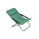 Bain de soleil pliant multi-positions 3 en 1 : fauteuil transat chilienne Transabed Lafuma Mobilier