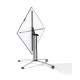 Table de jardin carrée pliante 2 personnes plateau Vivodur - Sieger