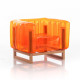 Fauteuil de jardin gonflable YOMI EKO en bois et TPU - Mojow Design