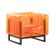 Fauteuil de jardin gonflable YOMI EKO en aluminium et TPU - Mojow Design