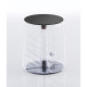 Table d'appoint de jardin gonflable HELLY aluminium et TPU - Mojow Design