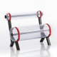 Banc de jardin gonflable ZIBA 2 personnes en aluminium et PVC - Mojow Design