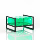 Pouf de jardin gonflable YOKO EKO en aluminium et TPU - Mojow Design