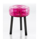 Tabouret de jardin gonflable FLOOFY aluminium et TPU - Mojow Design
