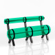 Banc de jardin gonflable ZIBA 3 personnes en aluminium et PVC - Mojow Design