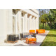 Canapé de jardin gonflable YOMI EKO bois et TPU - Mojow Design