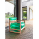 Fauteuil de jardin gonflable YOKO EKO en bois et TPU - Mojow Design