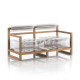 Canapé de jardin gonflable YOKO EKO en bois et TPU - Mojow Design