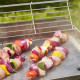 Plancha gaz SILVIA II G 3 feux inox Brasero