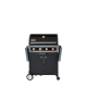 Barbecue gaz 4 brûleurs Boston Black 4 Turbo - Brasero