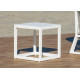 Table basse ALBA en aluminium-Hevea
