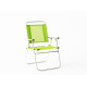 Fauteuil pliant CAMELIA en aluminium et textilène-Hevea