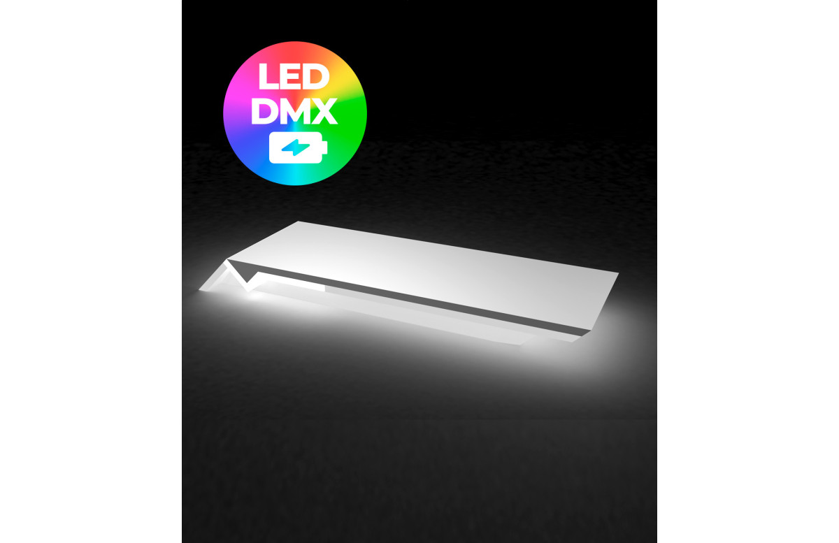 Bain de soleil design REST LED RGBW DMX* et batterie par A-cero - Vondom