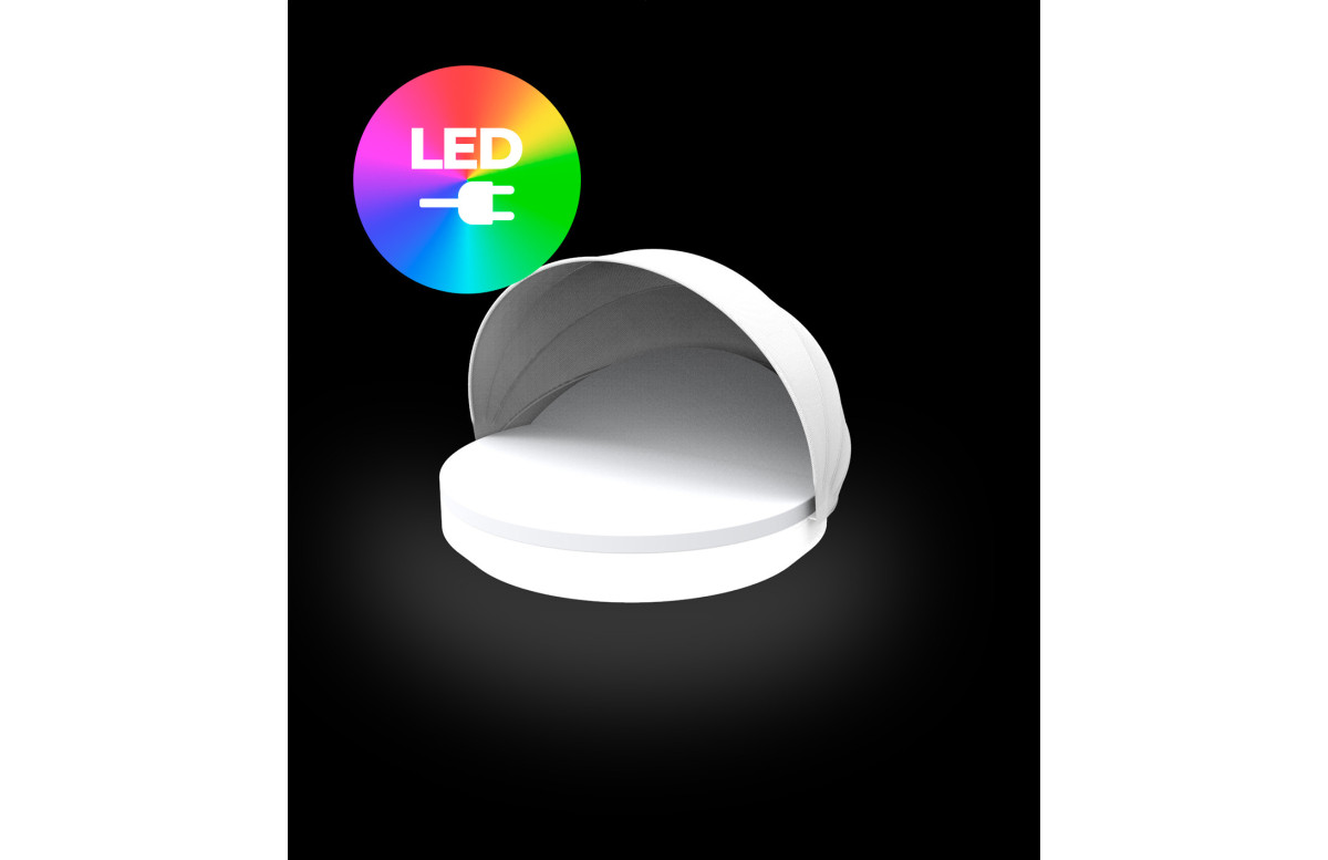Lit de jardin inclinable VELA Led RGBW et cable par Ramon Esteve - Vondom Lit de jardin inclinable VELA Led RGBW et cable par Ramon Esteve - Vondom
