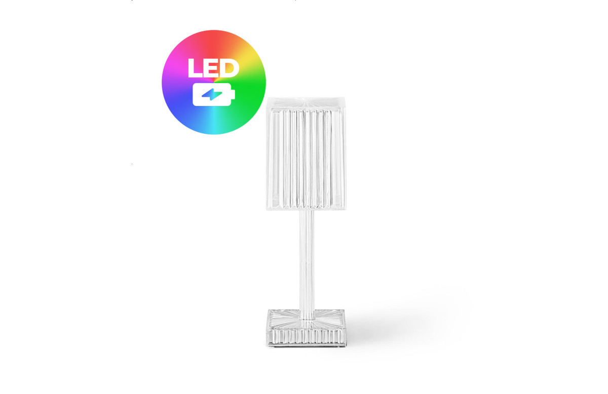 Lampe de jardin GATSBY Led RGBW et batterie par Ramon Esteve - Vondom Lampe de jardin GATSBY Led RGBW et batterie par Ramon Esteve - Vondom