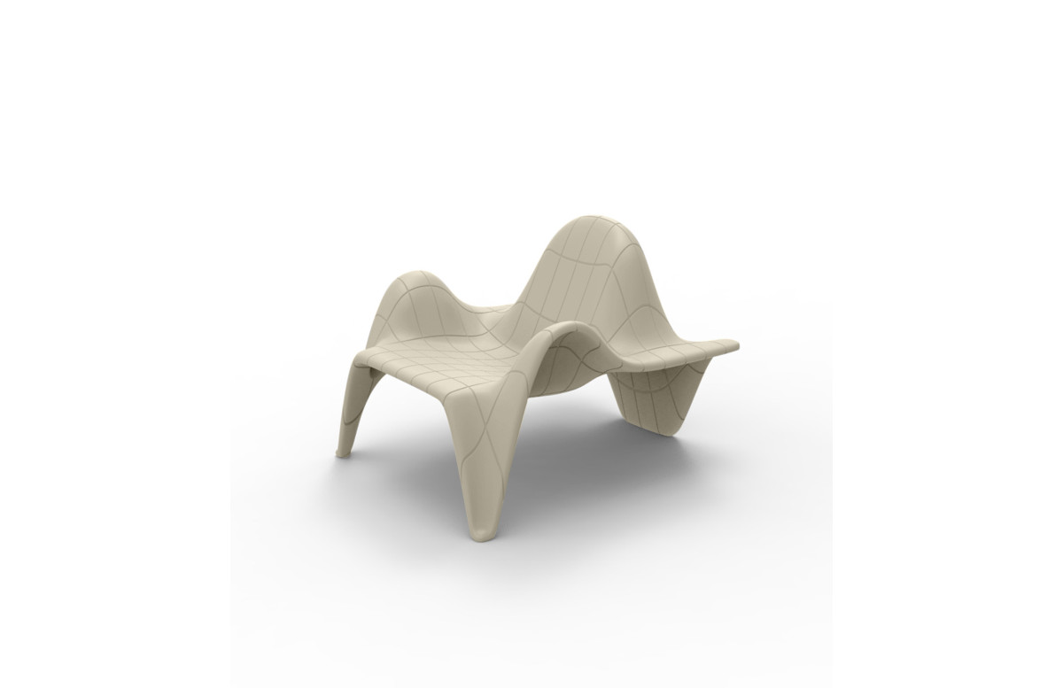 Fauteuil de jardin empilable F3 basic par Fabio Novembre - Vondom Fauteuil de jardin empilable F3 basic par Fabio Novembre - Vondom