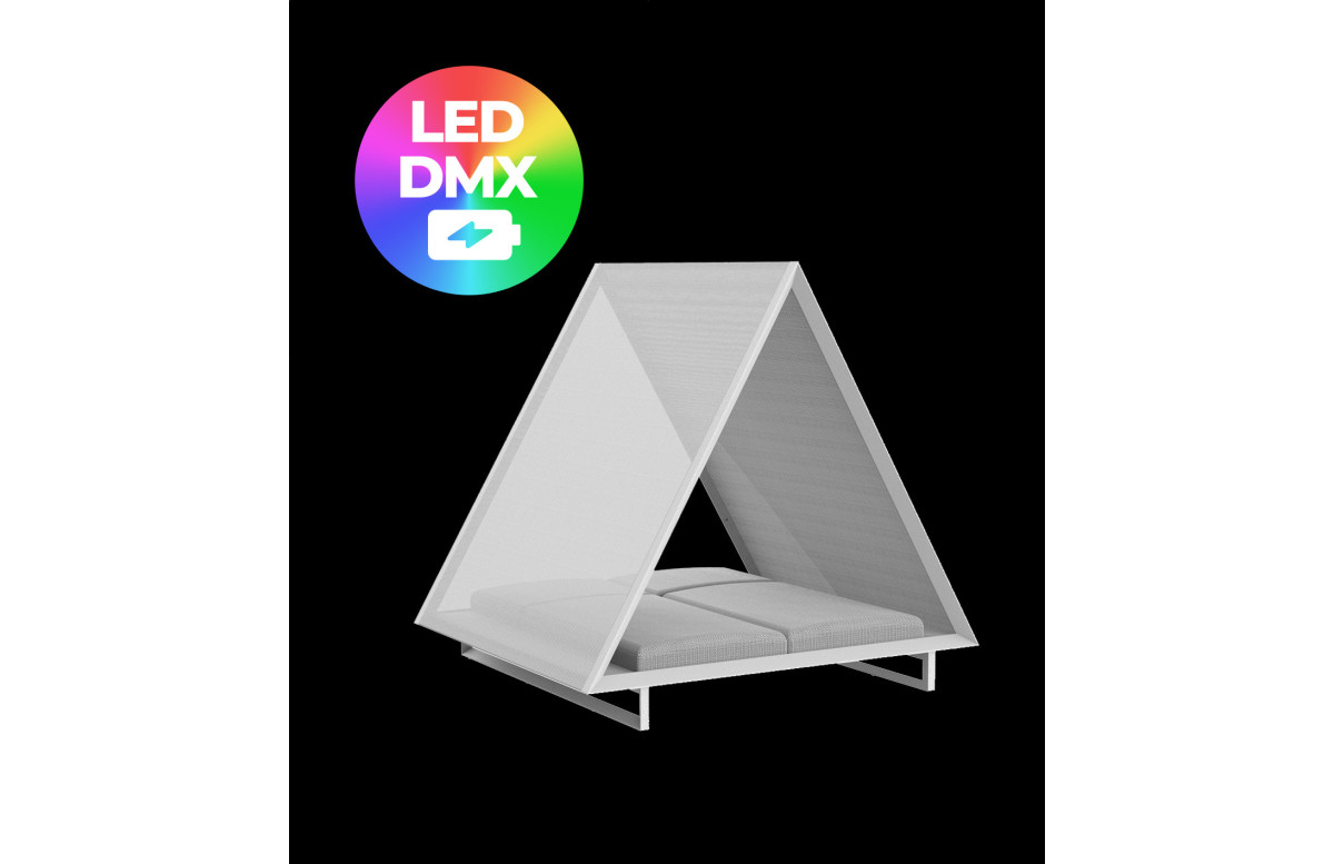 Lit de jardin VINEYARD LED RGBW DMX* et cable par Ramon Esteve - Vondom Lit de jardin VINEYARD LED RGBW DMX* et cable par Ramon Esteve - Vondom