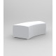 Banc de jardin AND laqué par Fabio Novembre - Vondom