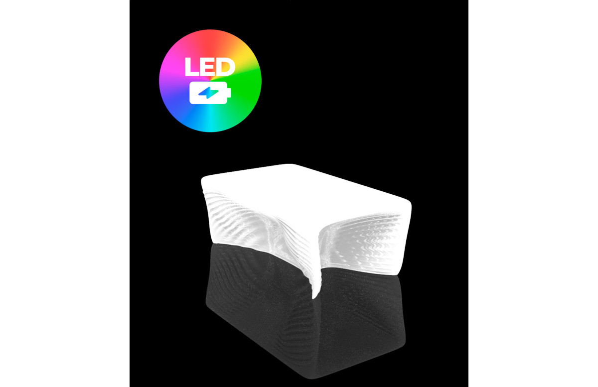 Table de jardin BIOPHILIA Led RGBW et batterie par Ross Lovegrove - Vondom Table de jardin BIOPHILIA Led RGBW et batterie par Ross Lovegrove - Vondom