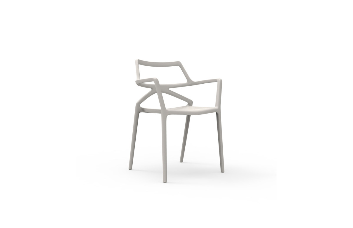 Chaise de jardin DELTA basic par JORGEPENSI - Vondom