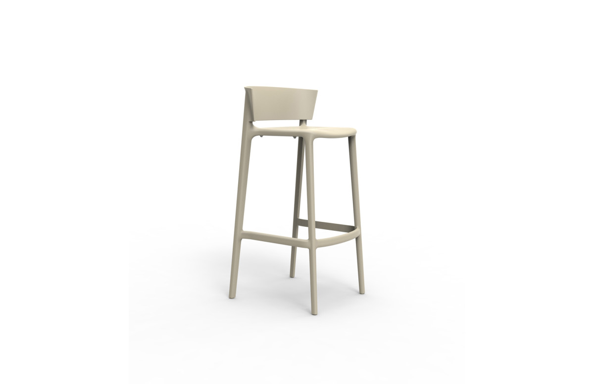 Tabouret de jardin empilable AFRICA basic par Eugeni Quitllet - Vondom