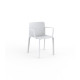 Chaise de jardin empilable KES basic par Gabriele + Oscar Buratti - Vondom