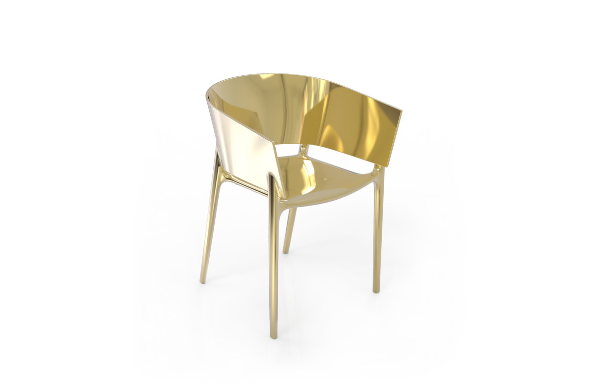 Chaise de jardin empilable AFRICA laqué par Eugeni Quitllet - Vondom Chaise de jardin empilable AFRICA laqué par Eugeni Quitllet - Vondom