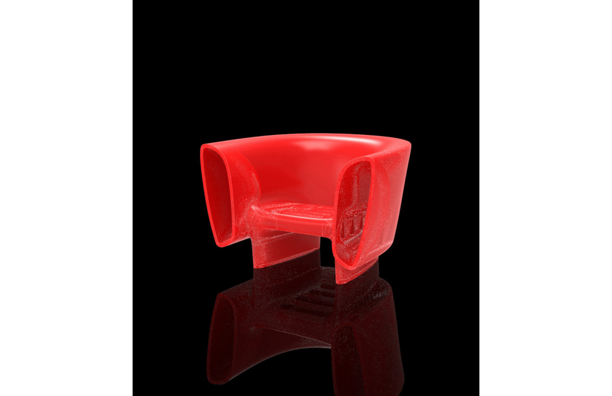 Fauteuil de jardin BUM-BUM led blanc par Eugeni Quitllet - Vondom Fauteuil de jardin BUM-BUM led blanc par Eugeni Quitllet - Vondom