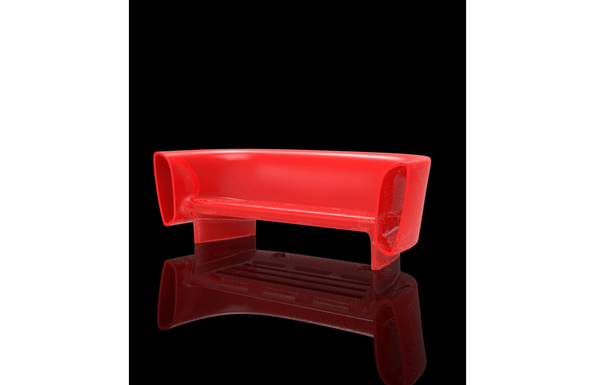 Canape de jardin BUM-BUM led blanc par Eugeni Quitllet - Vondom Canape de jardin BUM-BUM led blanc par Eugeni Quitllet - Vondom