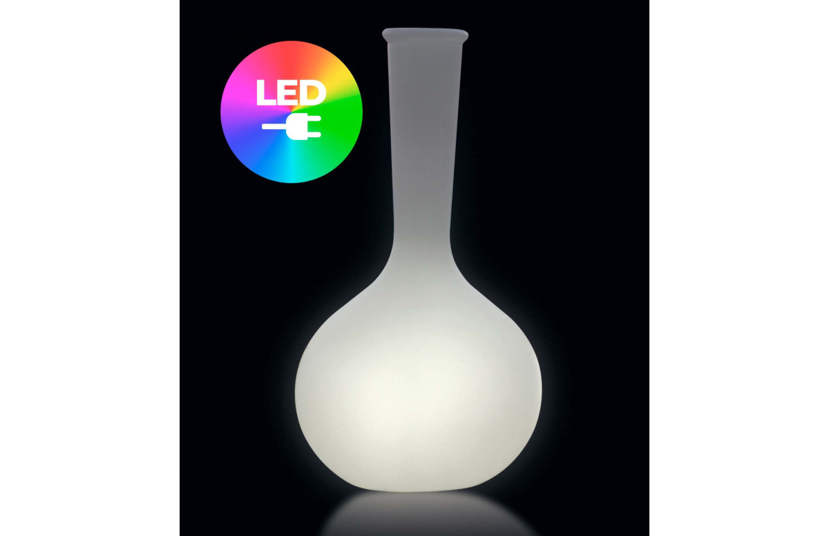 Lampe de jardin CHEMISTUBE Led RGBW et cable par Teresa Sapey - Vondom Lampe de jardin CHEMISTUBE Led RGBW et cable par Teresa Sapey - Vondom