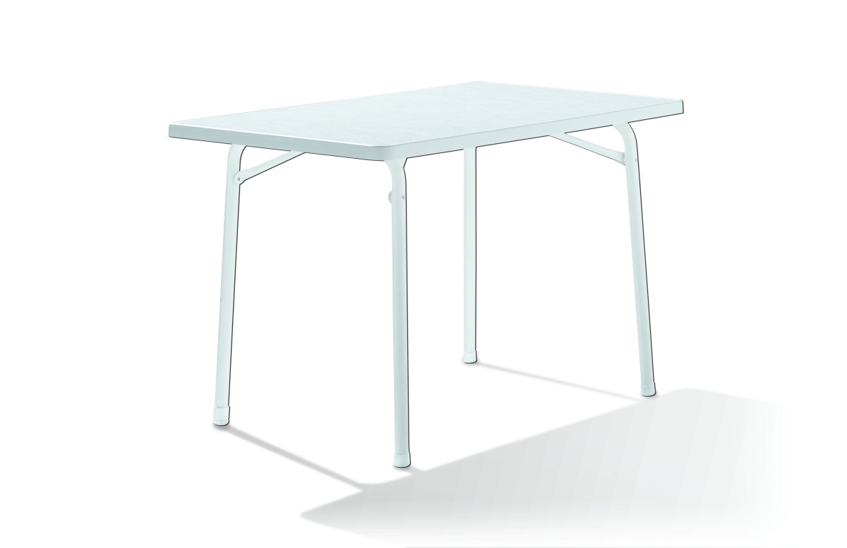 Table pliante de jardin rectangulaire 4 personnes plateau Mecalit-pro - Sieger Table pliante de jardin rectangulaire 4 personnes plateau Mecalit-pro - Sieger