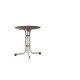 Table de jardin boulevard ronde pliante 1 à 2 personnes pieds Tulipe plateau Mecalit-pro - Sieger