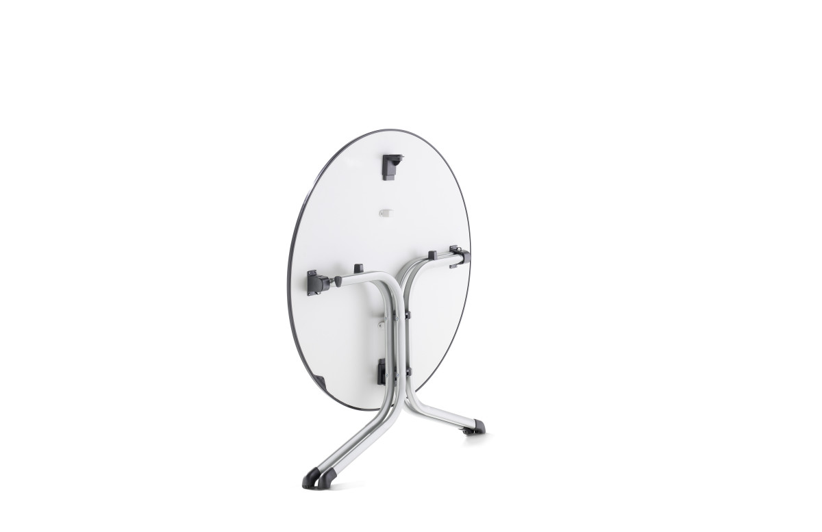 Table de jardin ronde pliante 2 à 4 personnes plateau Vivodur - Sieger Table de jardin ronde pliante 2 à 4 personnes plateau Vivodur - Sieger