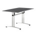Table de jardin carrée pliante 4 personnes plateau Vivodur - Sieger