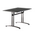 Table de jardin carrée pliante 4 personnes plateau Vivodur - Sieger